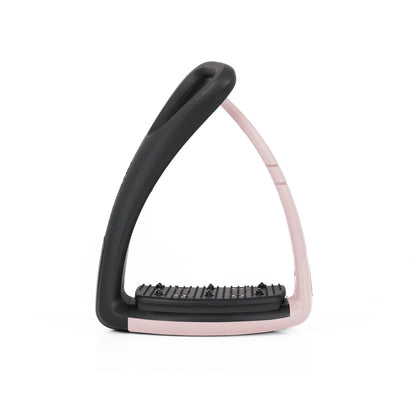 FreeJump Soft'Up Pro Stirrups Black/Powder Pink