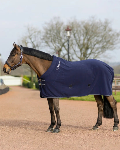 LEMIEUX KUDOS Fleece Cooler Rug Navy | Horse Rug Equiflair