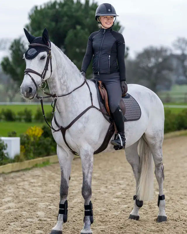 LeMieux Le Cool Grip EuroJump Pad Grey