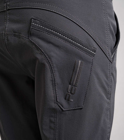 Premier Equine Gando Boys Gray Gel Knee Riding Breeches. Equestrian Apparel by Equiflair.