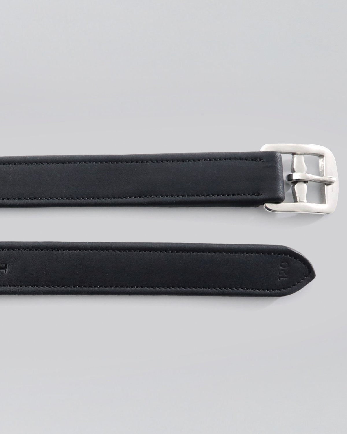 Premier Equine German Aniline Stirrup Leathers Black