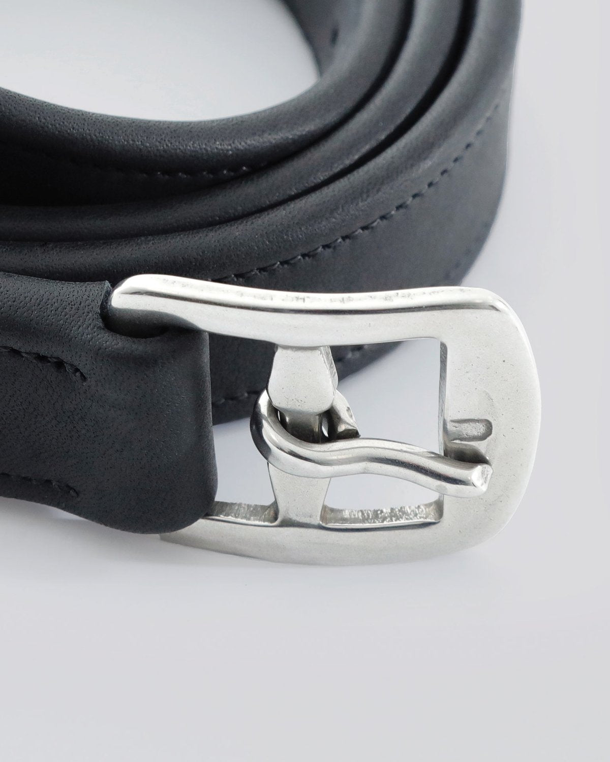 Premier Equine Black Stirrup Leathers - German Aniline Leather, Stainless Steel Buckles, Equestrian Gear