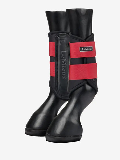 LEMIEUX Grafter Brushing Boot Chilli - Horse Leg Protection, Equestrian Boots by Equiflair