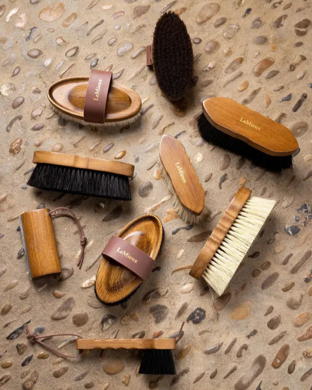 LeMieux Artisan Combi Body Brush Brown