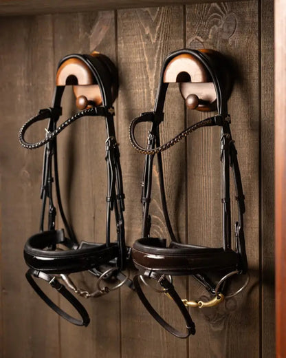 LeMieux Kudos Patent Dressage Bridle Brown