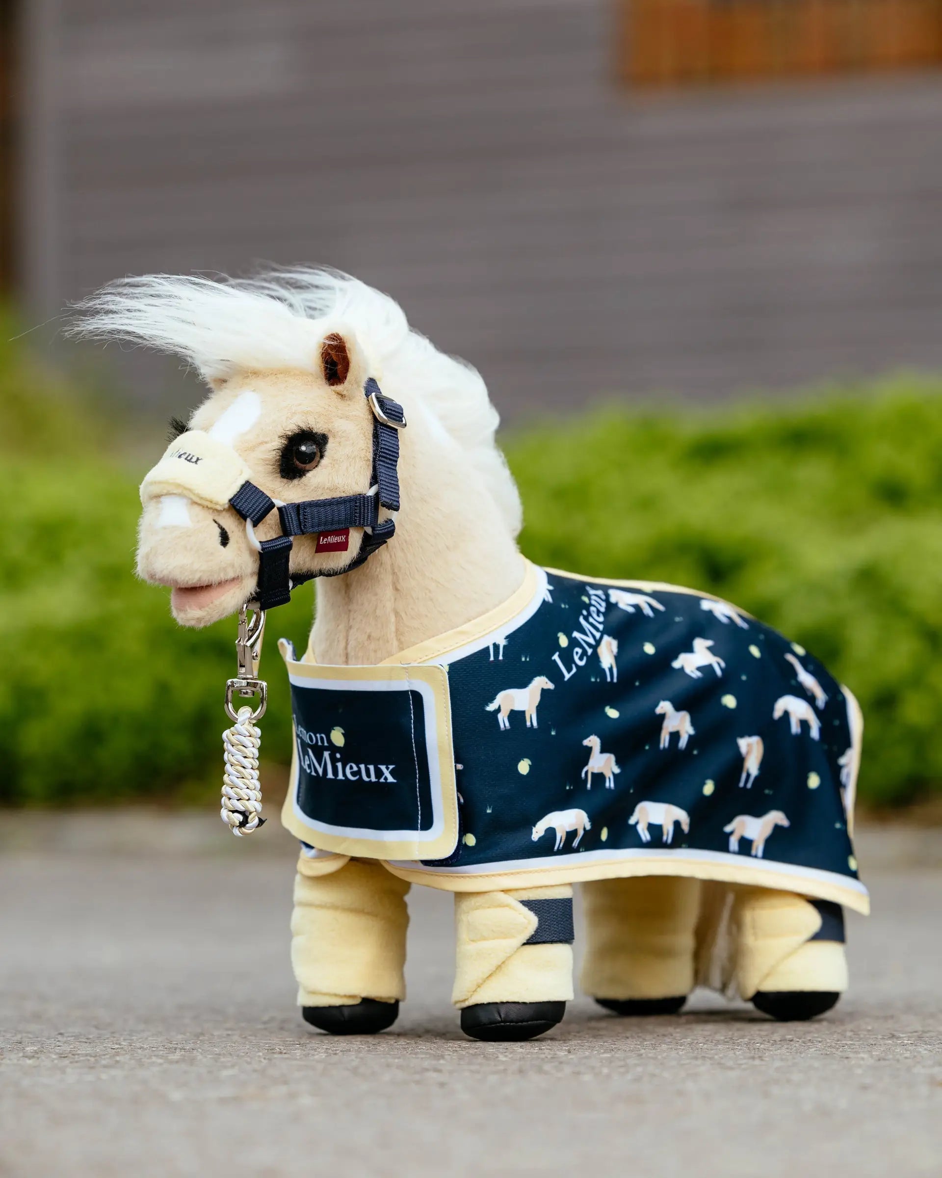 LeMieux Toy Pony Lemon: Horse Toy with Printed Rug | Equiflair