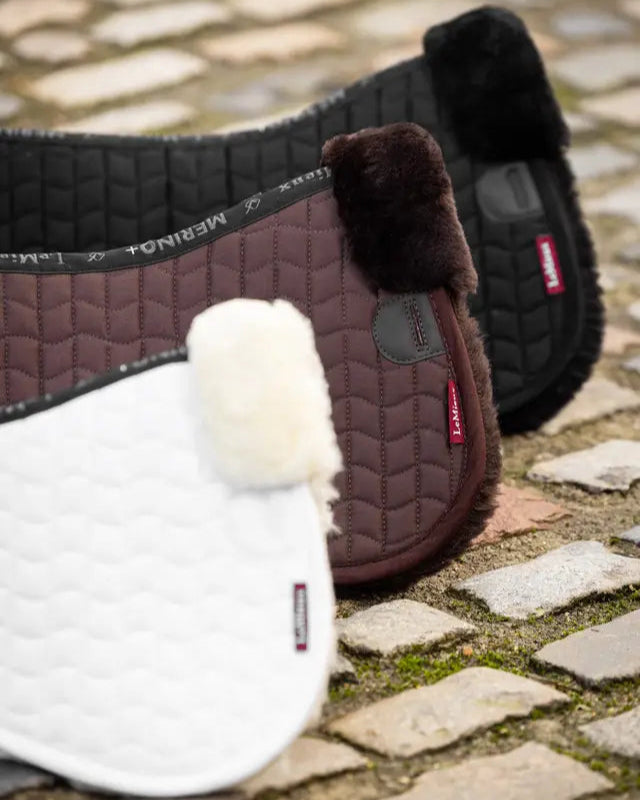 LeMieux Merino+ Half Pad White/Natural