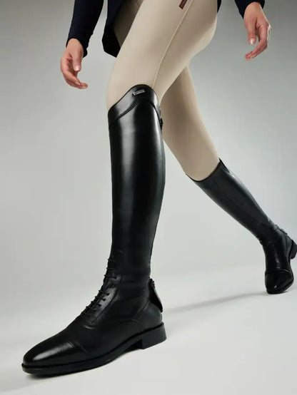 Lemieux Field Riding Boots Black - Equestrian Footwear, Premium Leather Riding Boots for Women, Horse Riding Boots