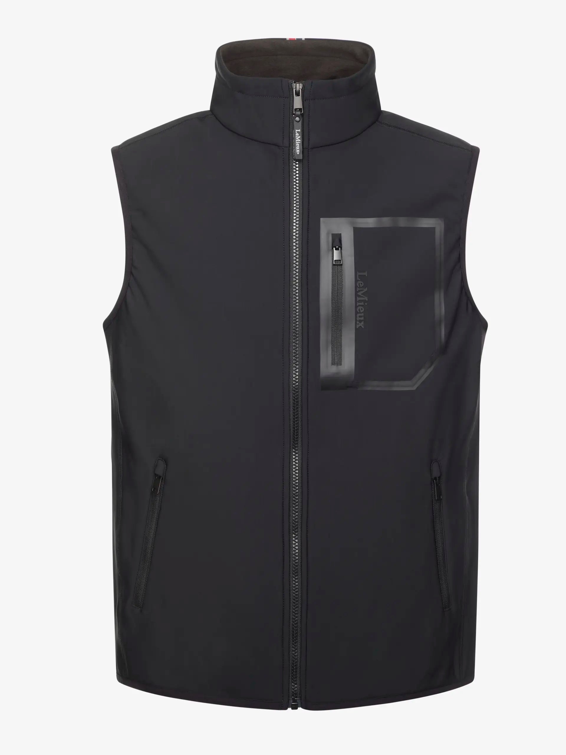 LeMieux Mens Elite Gilet Black