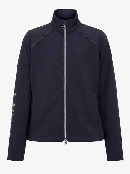 LeMieux Young Rider Elite Soft Shell Jacket - Navy - Youth Equestrian Apparel - Equiflair