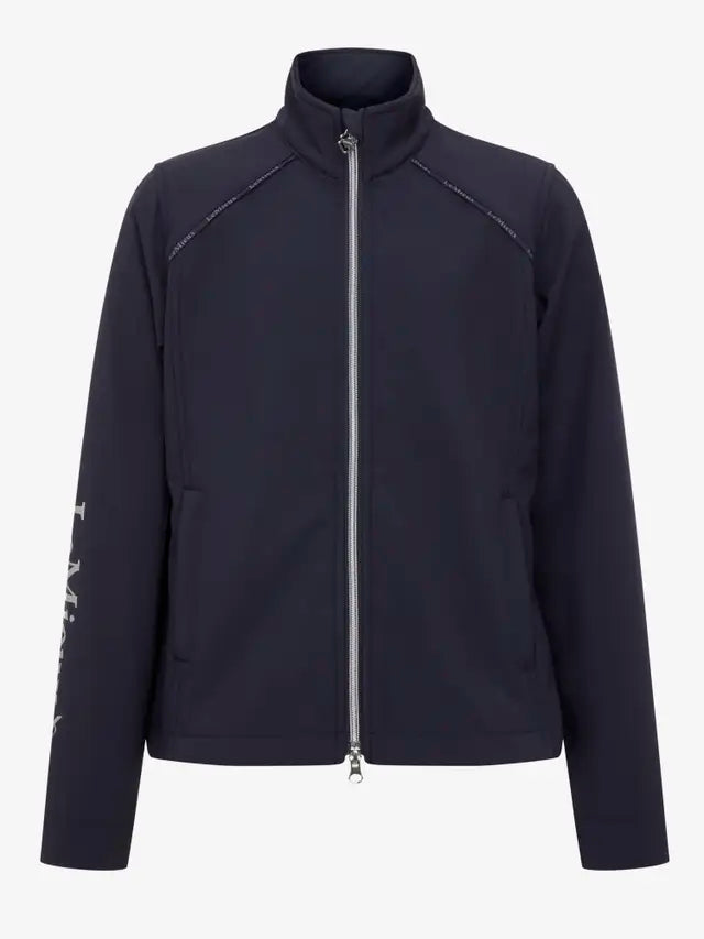 LeMieux Young Rider Elite Soft Shell Jacket - Navy - Youth Equestrian Apparel - Equiflair