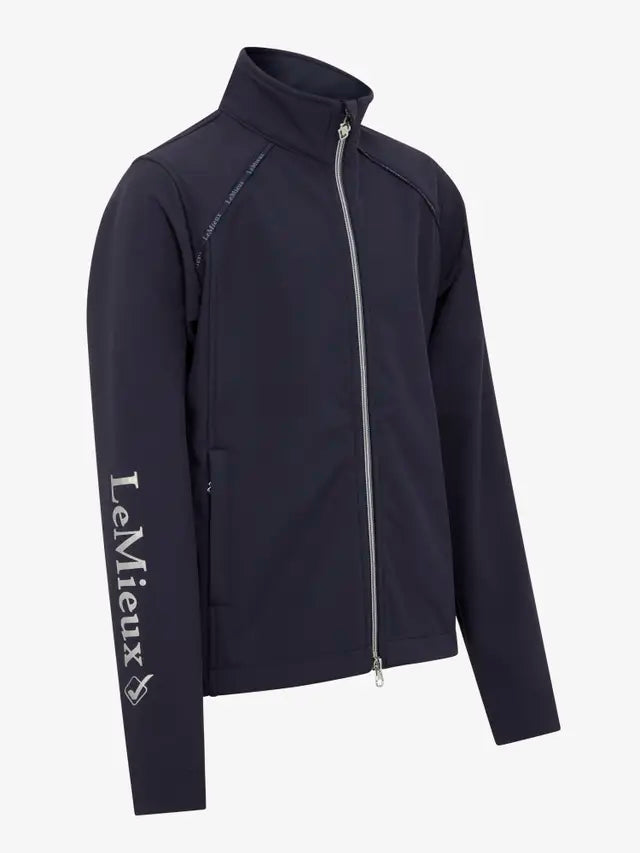 LeMieux Young Rider Elite Navy Soft Shell Jacket - Equestrian Riding Jacket