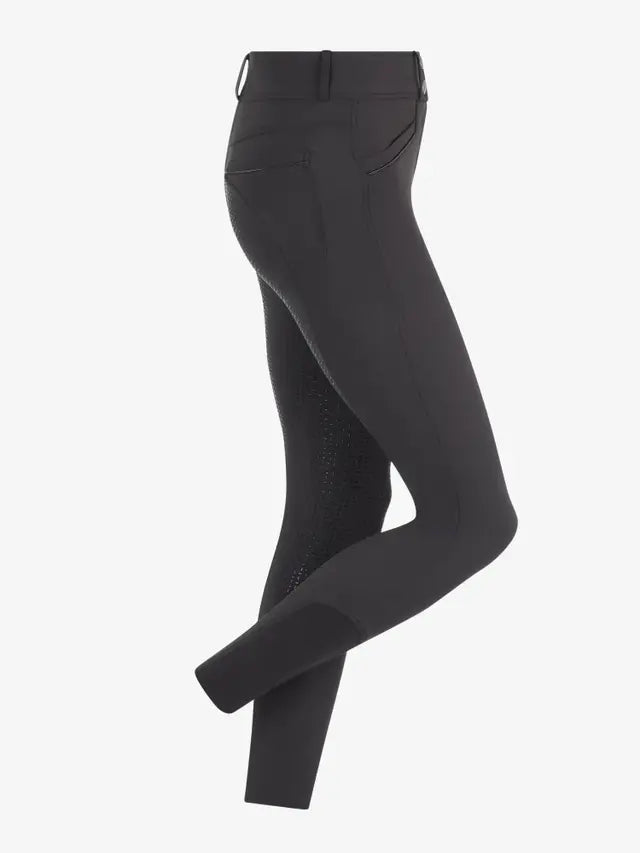 LEMIEUX FREYA PRO BREECHES GREY | Equiflair | Women's Riding Breeches with Full Seat Silicone Grip