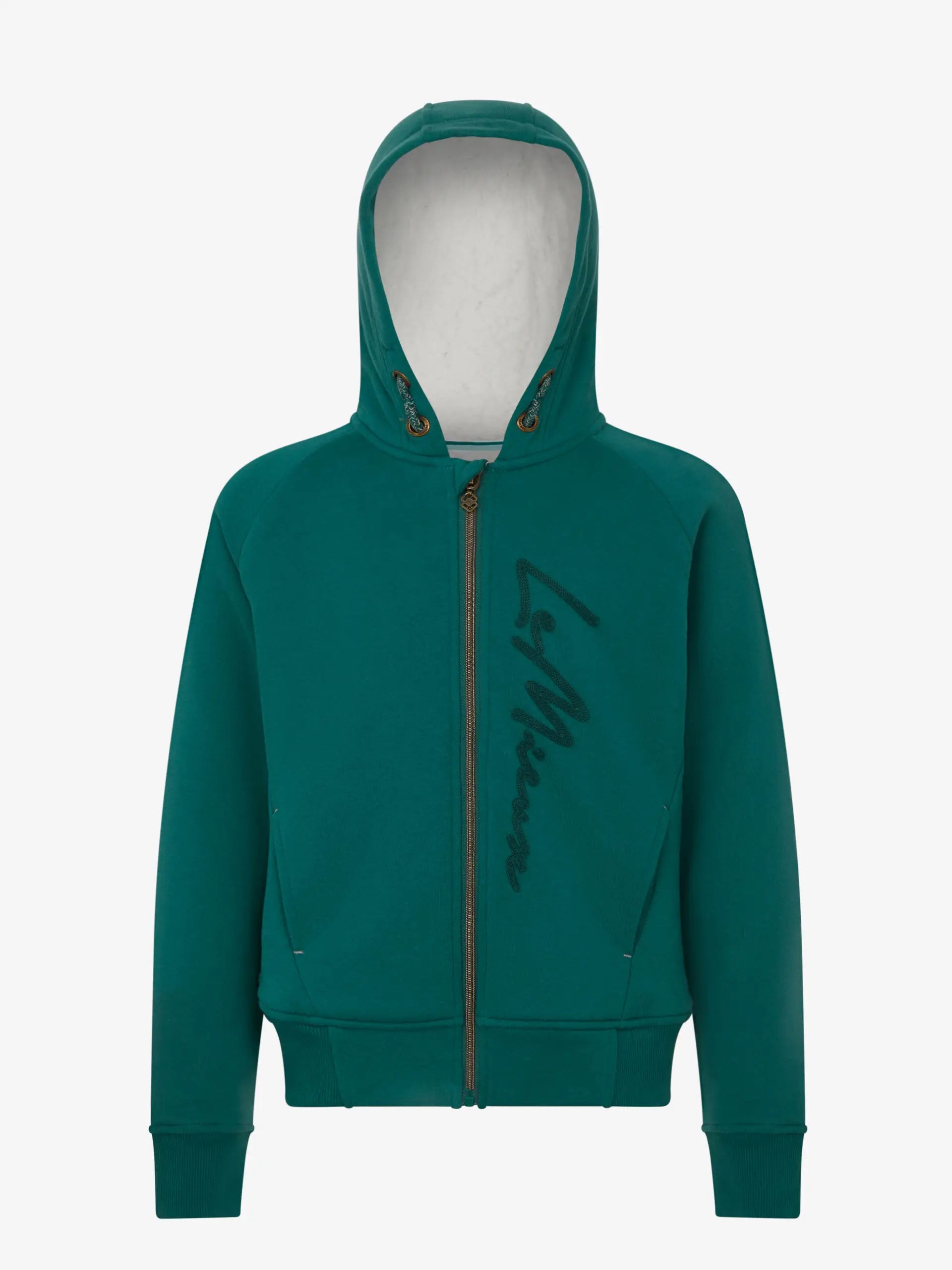 LeMieux Young Rider Sherpa Lined Hollie Hoodie Evergreen