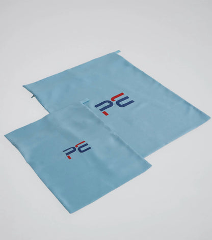 Premier Equine Horse Laundry Wash Bags - Blue Equestrian Wash Bag for Horse Gear