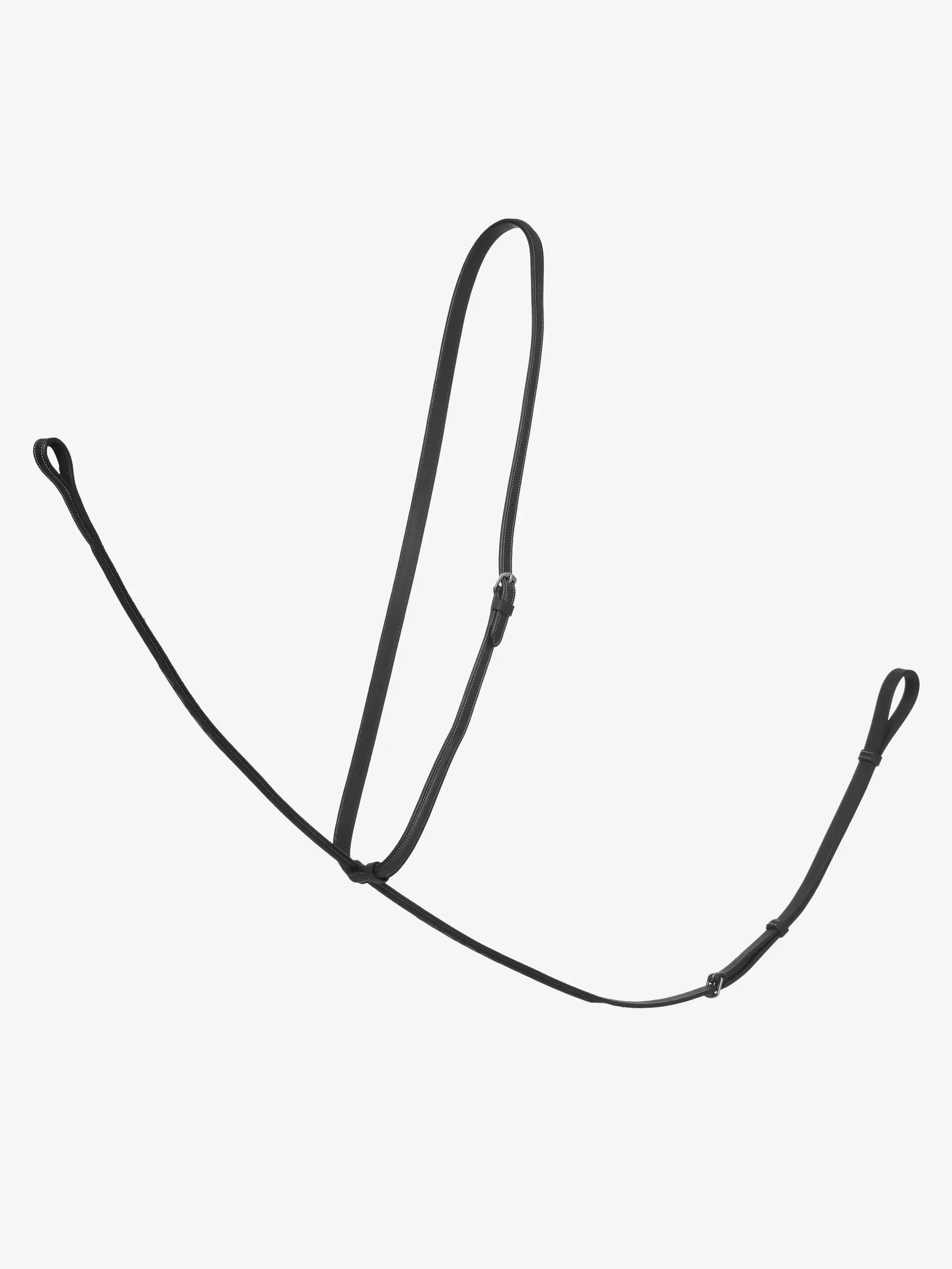 LEMIEUX Hunter Standing Martingale Black Leather Horse Equipment