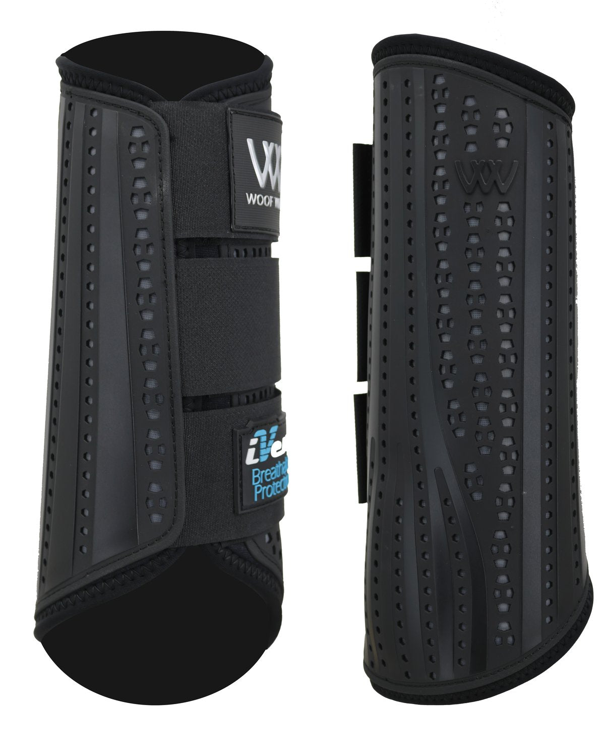 WOOF WEAR iVent Event Boot Hind Black Steel - Horse Leg Protection, Equiflair