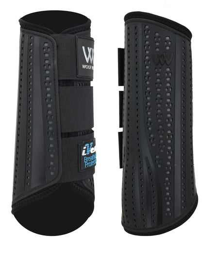WOOF WEAR iVent Event Boot Hind Black Steel - Horse Leg Protection, Equiflair