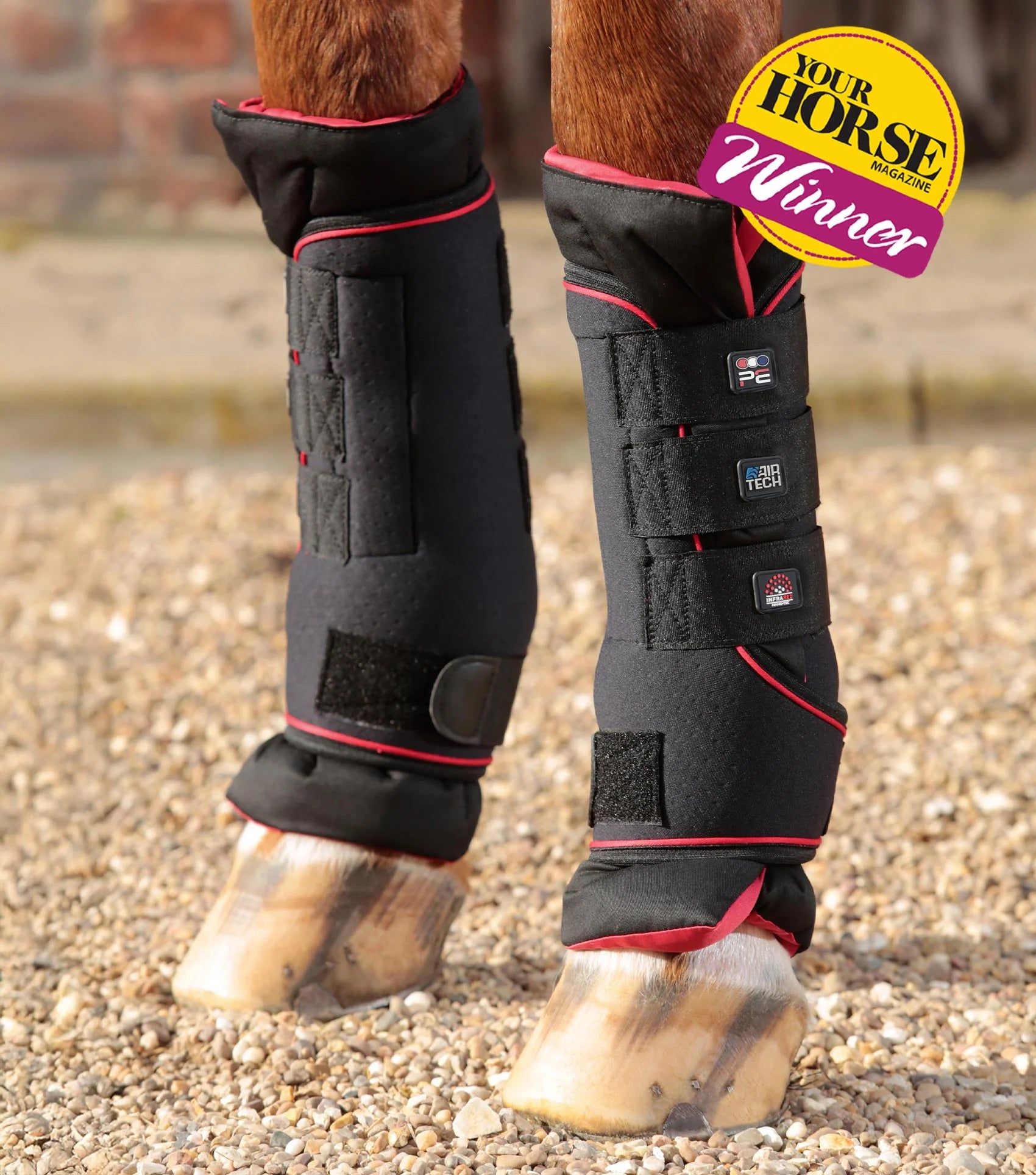 Premier Equine Nano-Tec Infrared Horse Boot Wraps, Leg Support & Recovery for Horses - Stable, Travel Boots Alternative