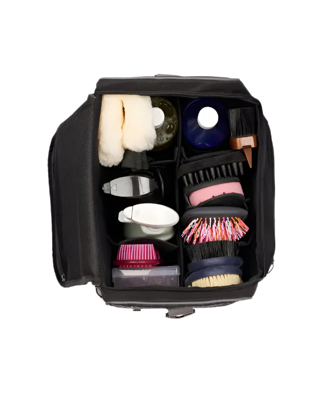 LeMieux Elite Pro Grooming Bag - Black Equiflair Grooming Kit Organizer