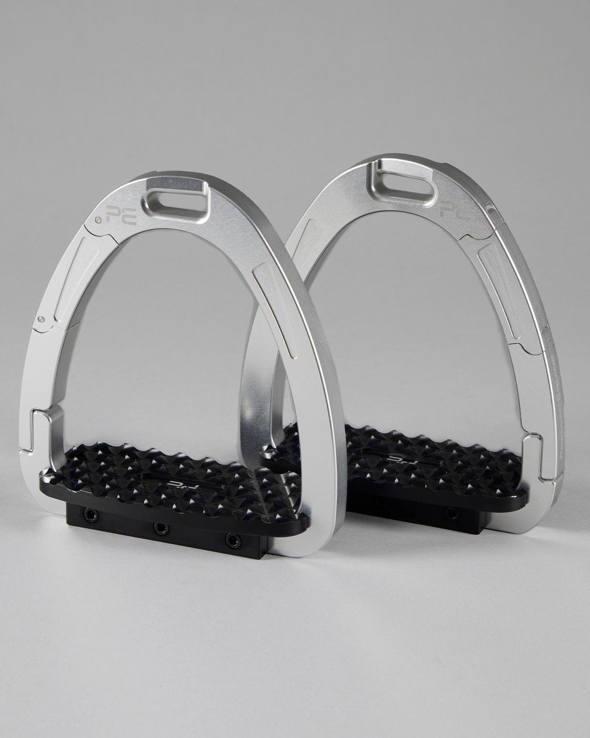 Premier Equine Intego Duo Safety Stirrups Silver /