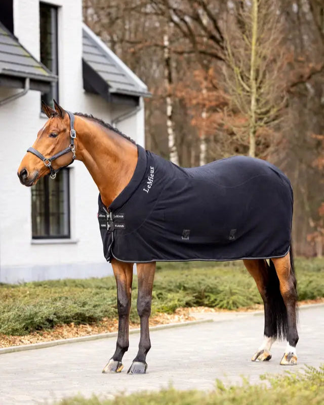 LeMieux Kudos Fleece Cooler Rug Black