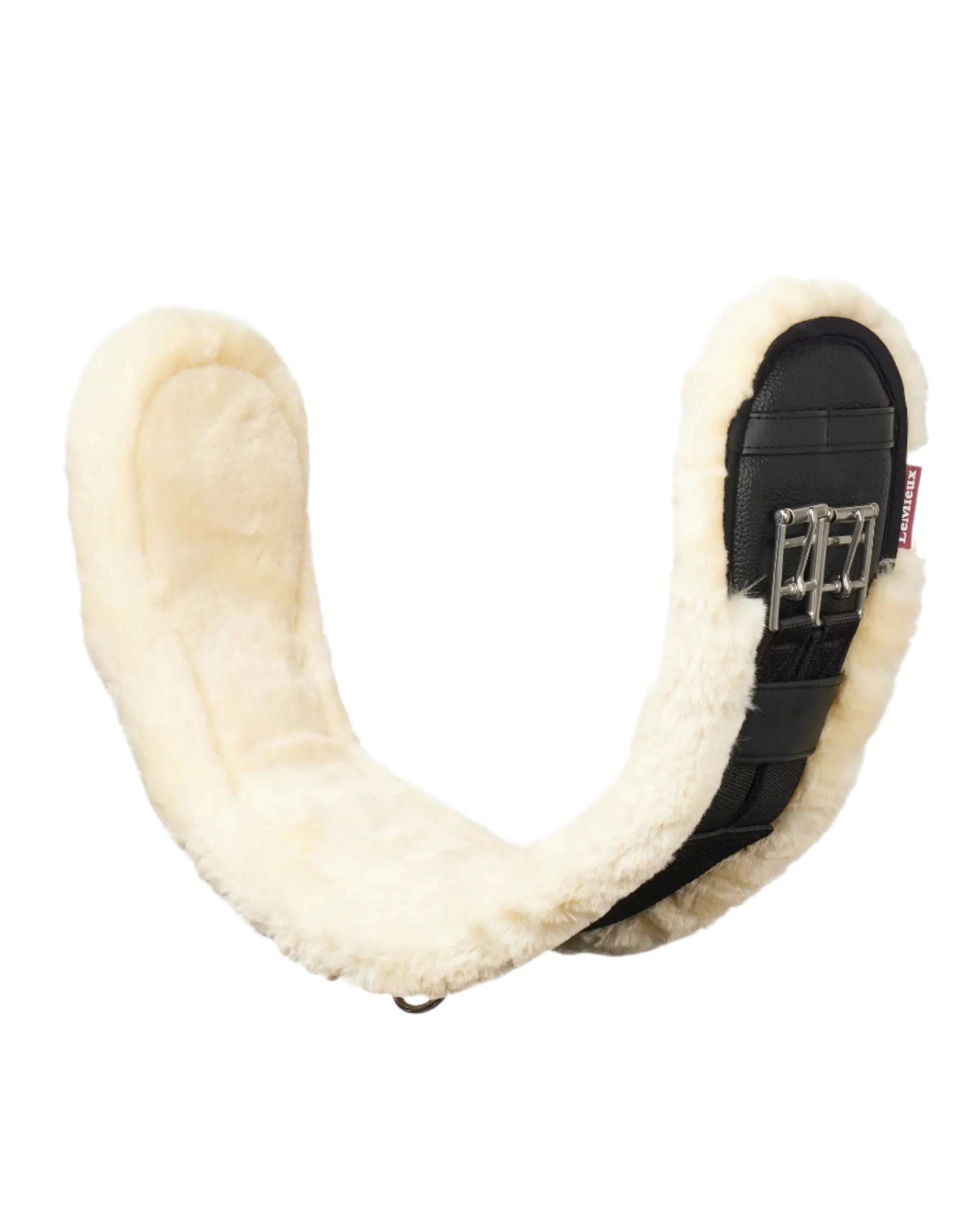 LeMieux Integrated Dressage Girth Black/Natural