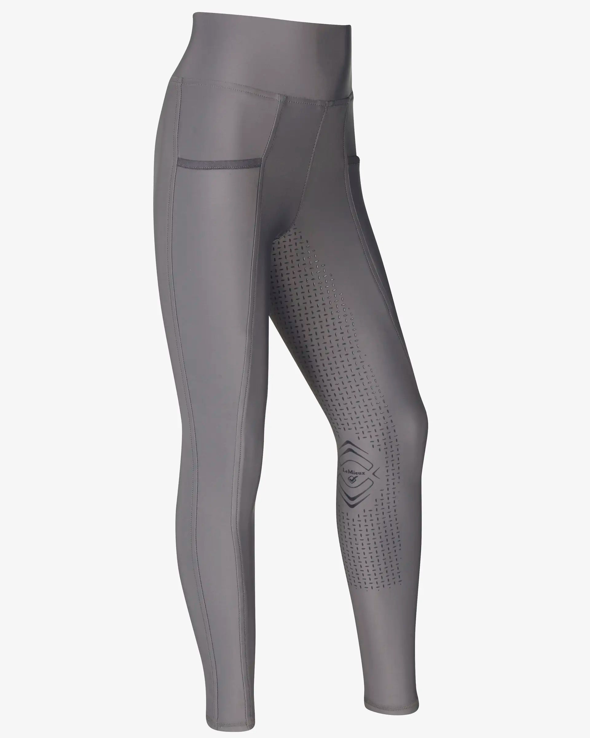LeMieux Young Rider Pull On Breeches Slate