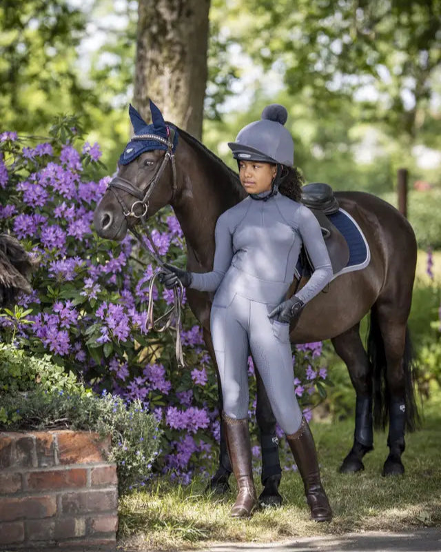 LeMieux Young Rider Pull On Breeches Slate