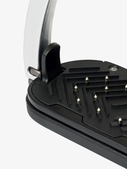 LeMieux Vector Control Stirrup Carbon/Silver: Equestrian Safety Stirrup, Equiflair - View Details