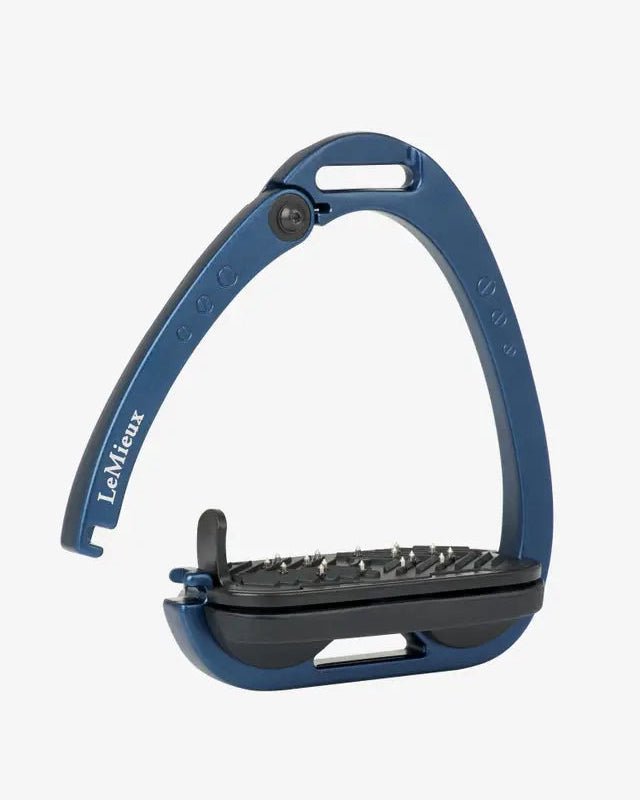 LeMieux Vector Control Safety Stirrups - Navy | Equiflair