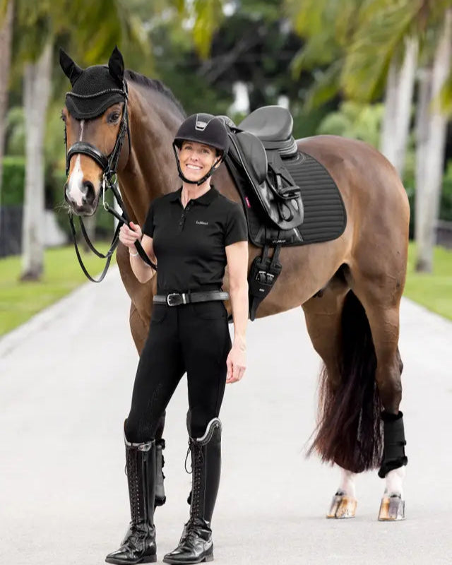 LeMieux Soft Shell Anti Slip Dressage Square Black