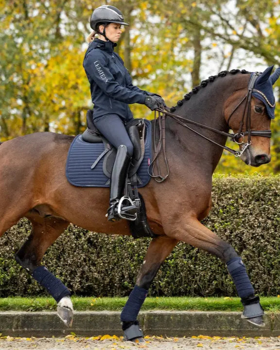 LeMieux Soft Shell Anti Slip Dressage Square Navy