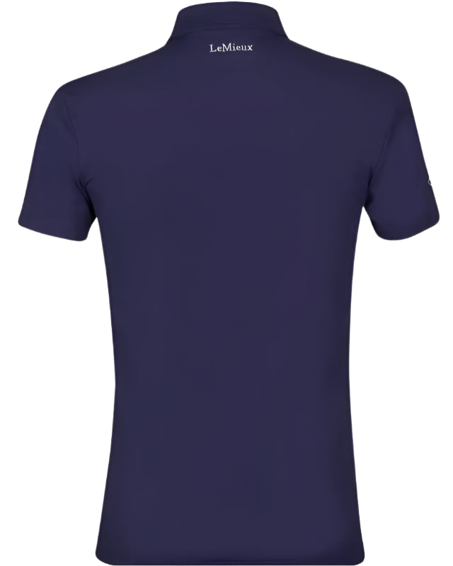 LEMIEUX JUNIOR PRO POLO SHIRT NAVY: Stylish & Comfortable Equestrian Apparel for Young Riders - Equiflair