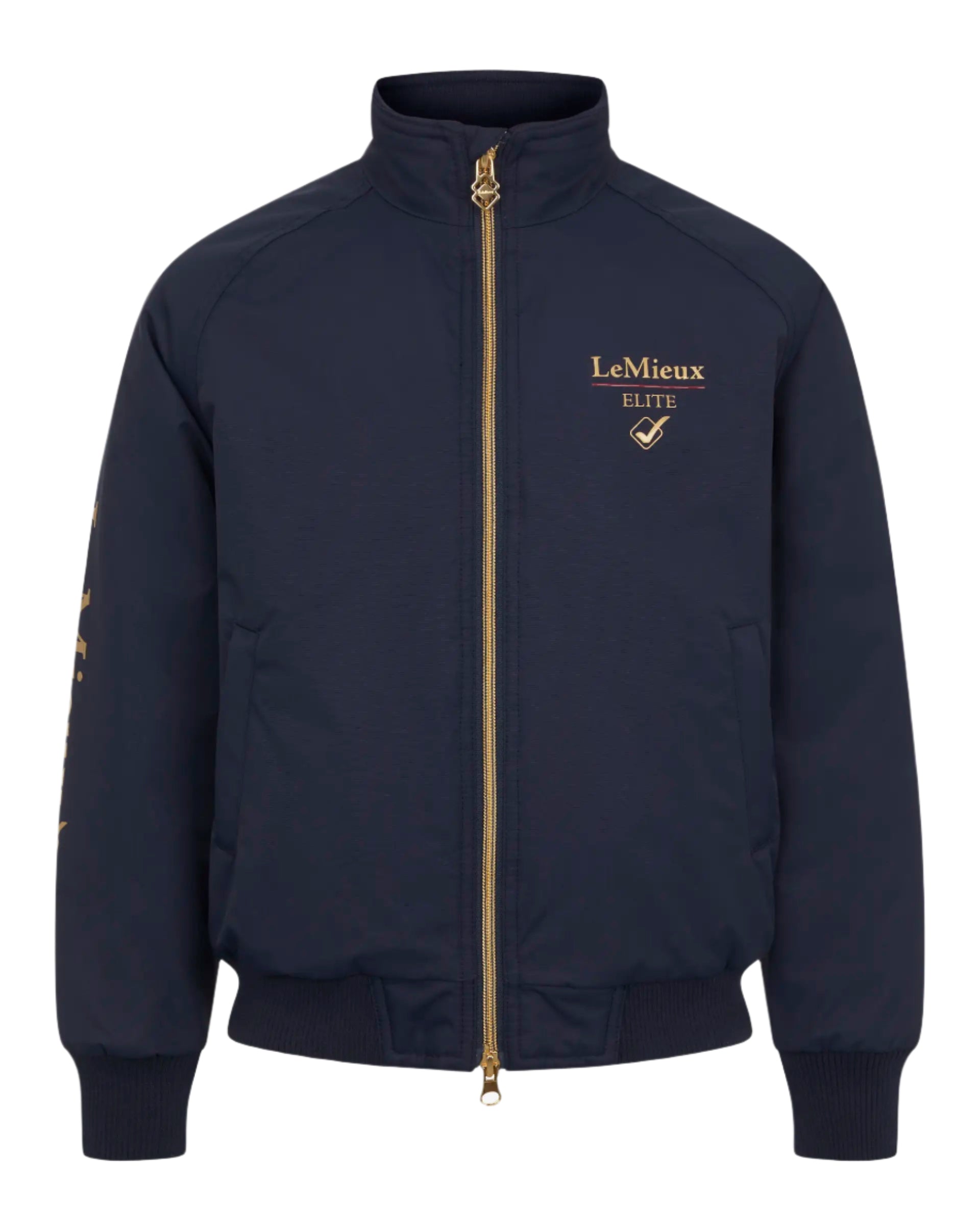 LEMIEUX Mini Elite Team Jacket Navy | Waterproof Kids Equestrian Jacket | Equiflair