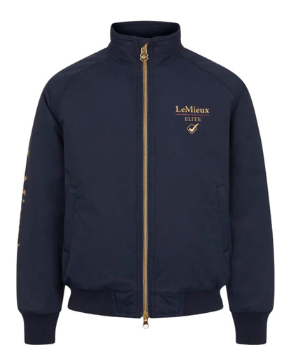 LEMIEUX Mini Elite Team Jacket Navy | Waterproof Kids Equestrian Jacket | Equiflair