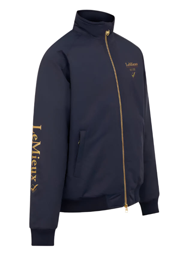 LEMIEUX Young Rider Elite Team Jacket Navy | Waterproof & Wind-Resistant Kids Equestrian Coat