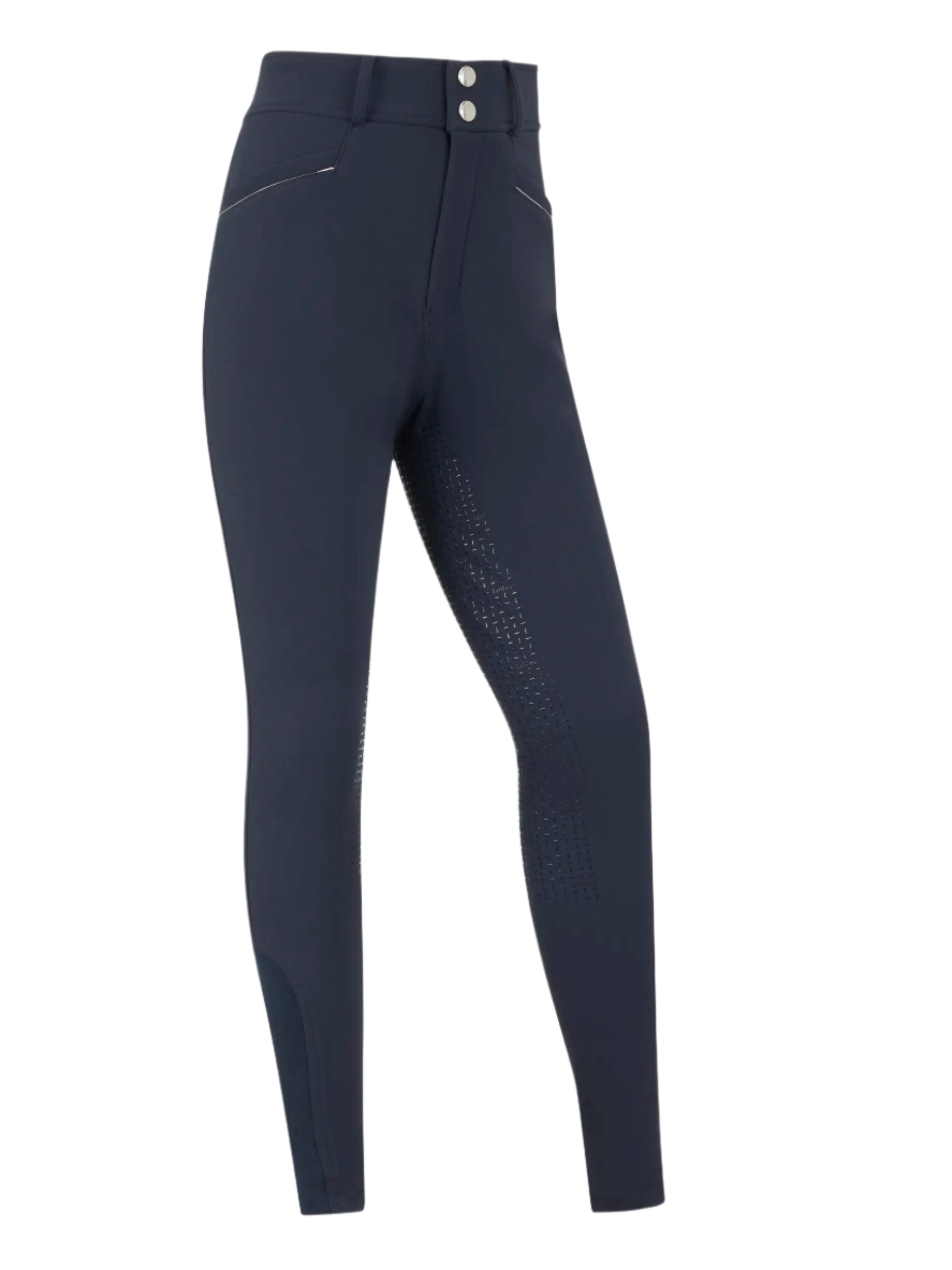 LEMIEUX Young Rider Freya Pro Breeches - Navy Equestrian Riding Pants with Silicone Grip from Equiflair