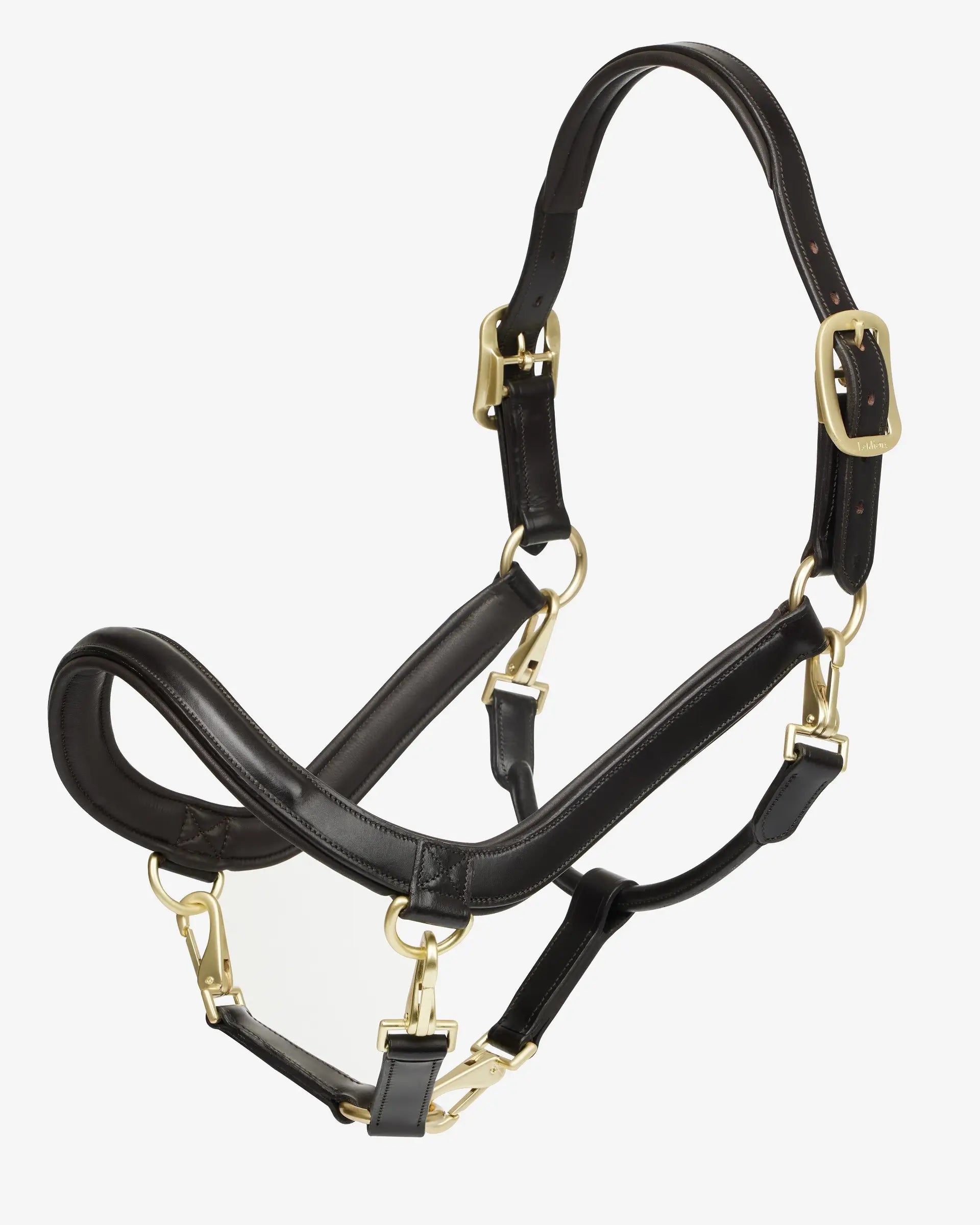 LeMieux Leather Grooming Headcollar Brown