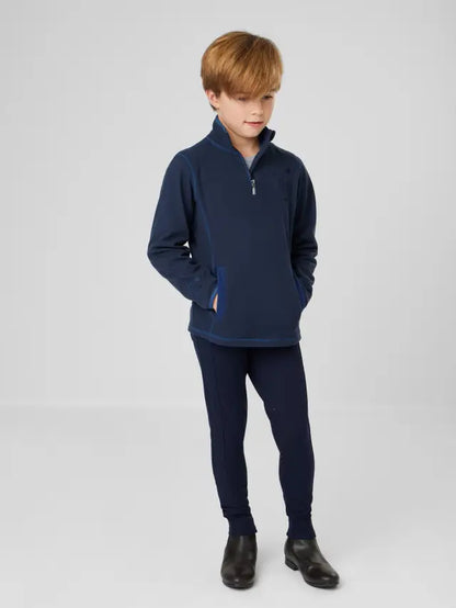 LEMIEUX MINI MARI Micro Fleece Navy - Boy in Riding Apparel - Jumpers, Fleeces & Hoodies Clothing Leisure Wear 3-4 years