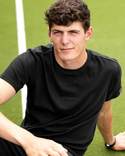 Lemieux Mens T-Shirt Black: Stylish & Comfortable Cotton Tee for Men's Fashion