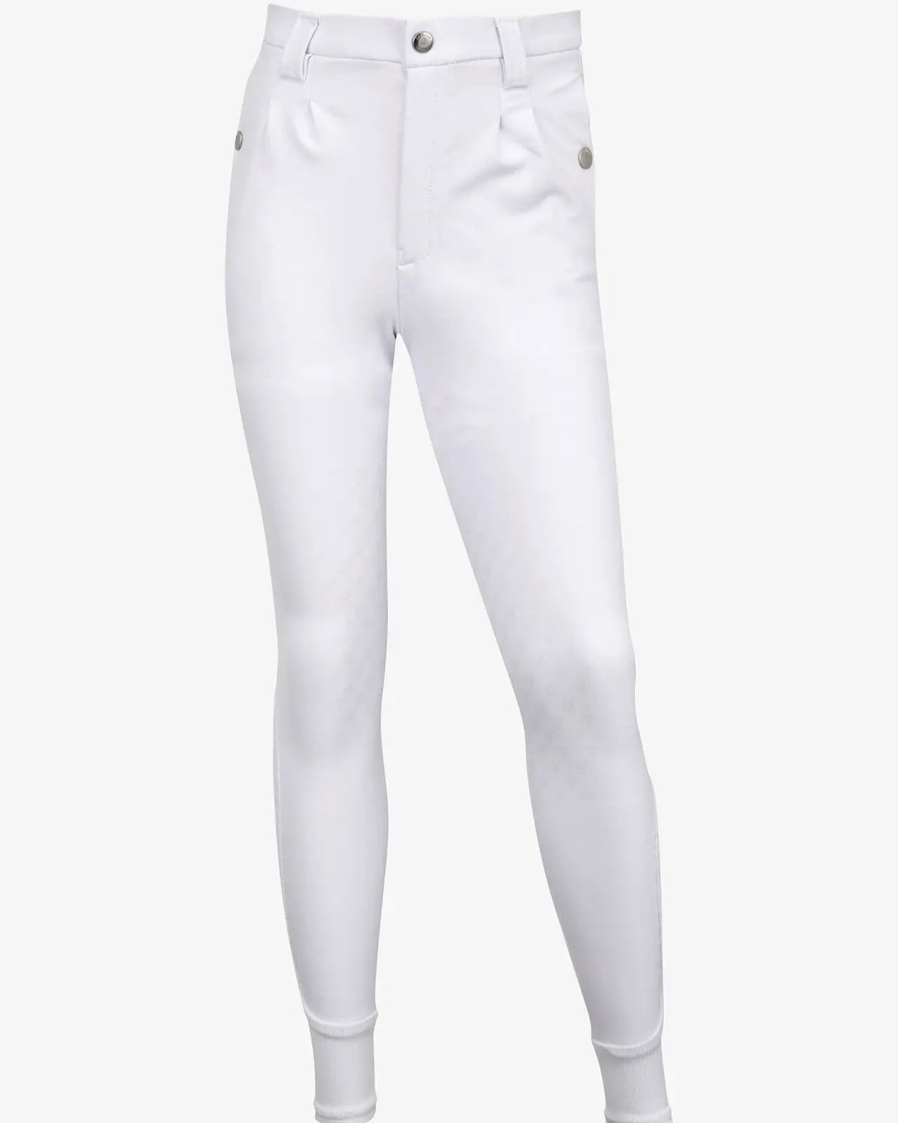 LeMieux Young Rider Boys Breech White: Comfortable and Stylish Equestrian Pants for Young Riders