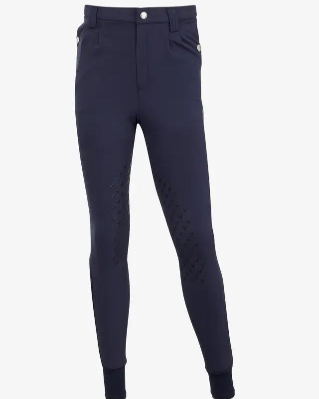 LeMieux Young Rider Boys Riding Breeches Navy Equestrian Apparel