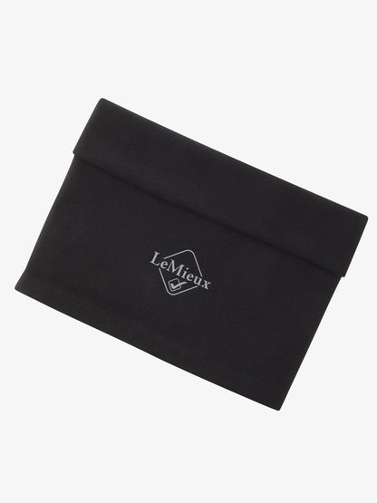LeMieux Stretch Snood Black: Versatile Neck & Face Cover for Equestrian Use - Shop Equiflair