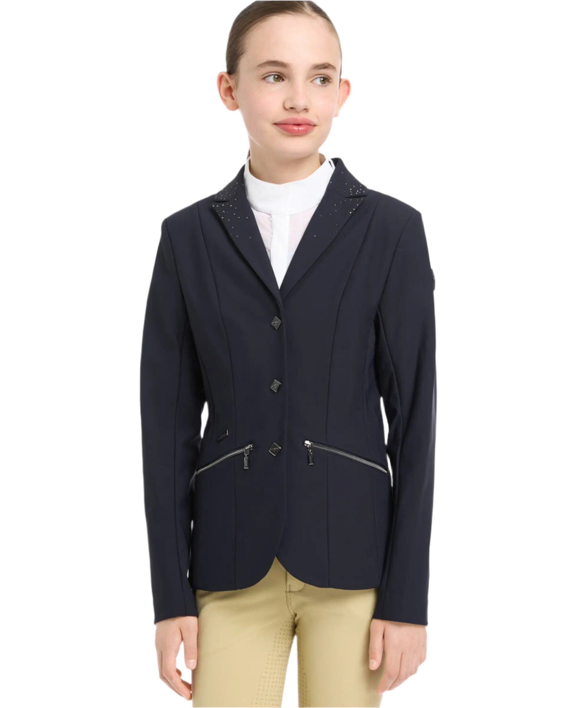 LEMIEUX JUNIOR PRO SHOW JACKET NAVY | Kids Riding Jacket | Equiflair