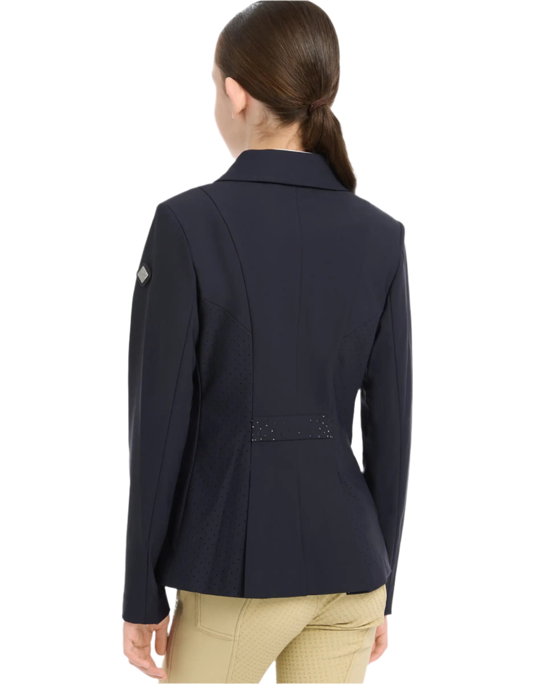 LeMieux Junior Pro Navy Show Jacket for Young Equestrian Riders - Competition Ready