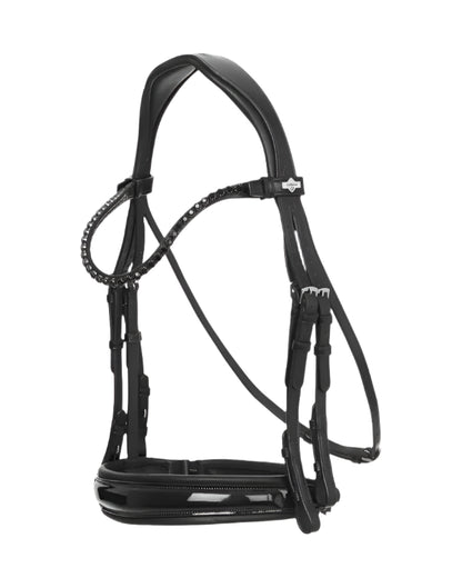 LeMieux Kudos Double Bridle Black