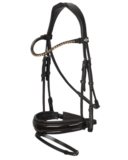 LeMieux Kudos Patent Dressage Bridle Brown