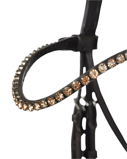 LeMieux Kudos Patent Dressage Bridle Brown