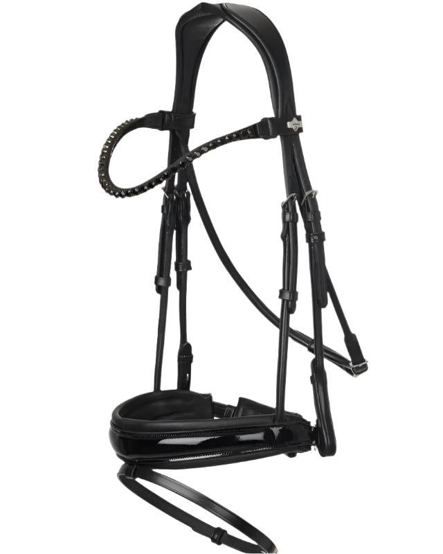 LeMieux Kudos Patent Dressage Bridle Black